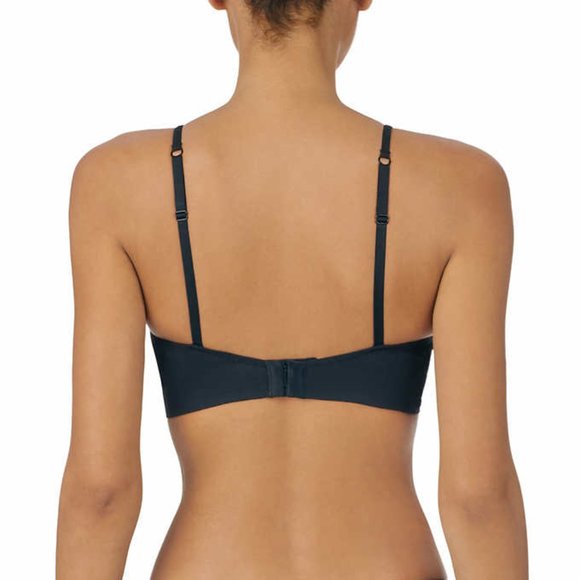 NWT DKNY Women's Seamless All Day Two Pack Bra Black/Sand Size Small $50 JJJ12 - Picture 7 of 7